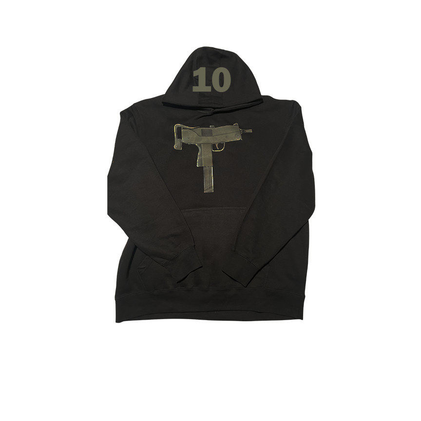 EMBROIDERED MAC 10 HOODIE